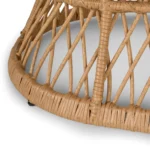 Calliope 78.75_ Outdoor Dining Table  - Wicker
