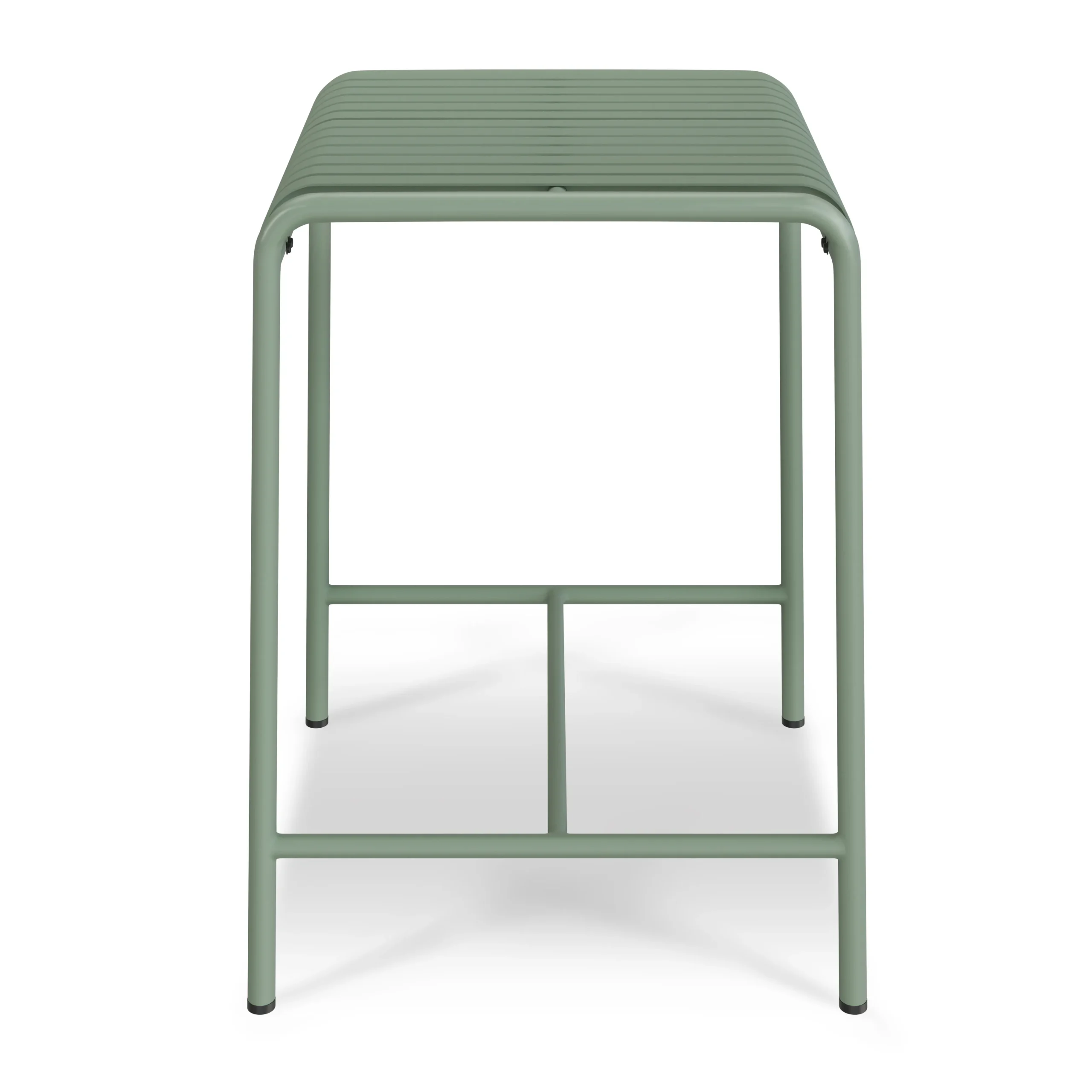 Sarek 29.5_ Outdoor Bar Table - Khaki Green - Image 11