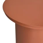 Vardo Outdoor Side Table - Porcelain Orange