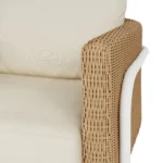 Aby 69.5_ Outdoor Loveseat Set - Dravite Ivory