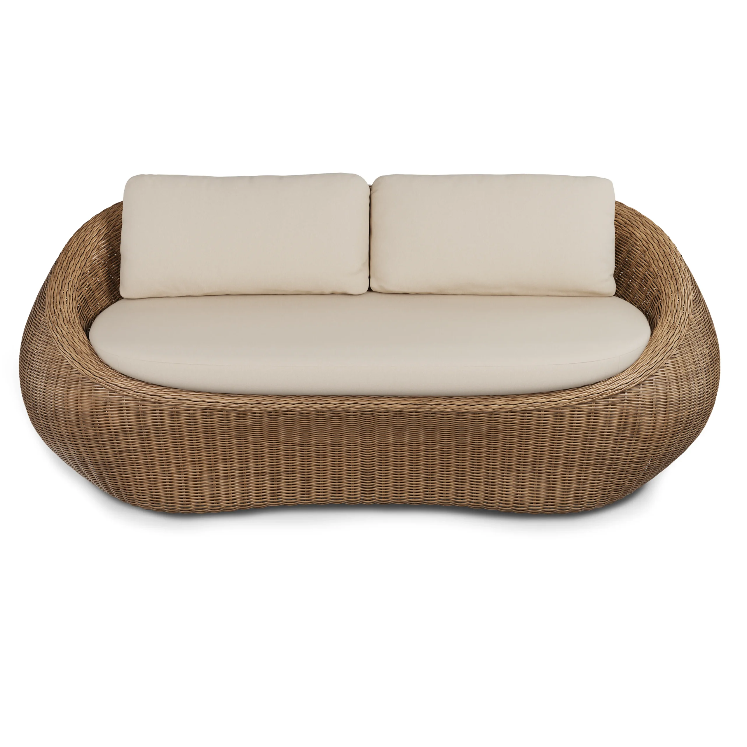 Avila 85.5_ Outdoor Sofa - Dravite Ivory - Image 11