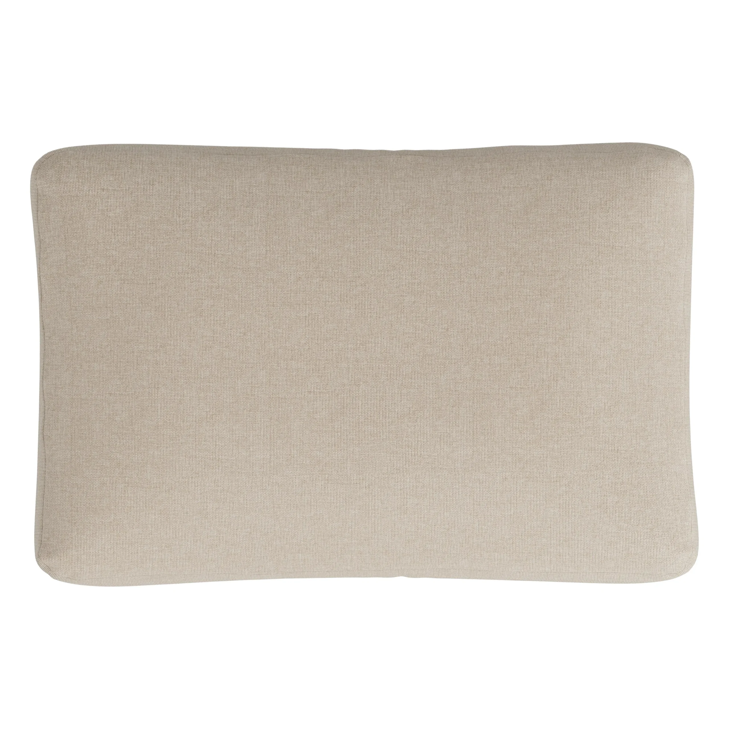 Cove 34.25_ Outdoor Ottoman - Basket Beige - Image 9