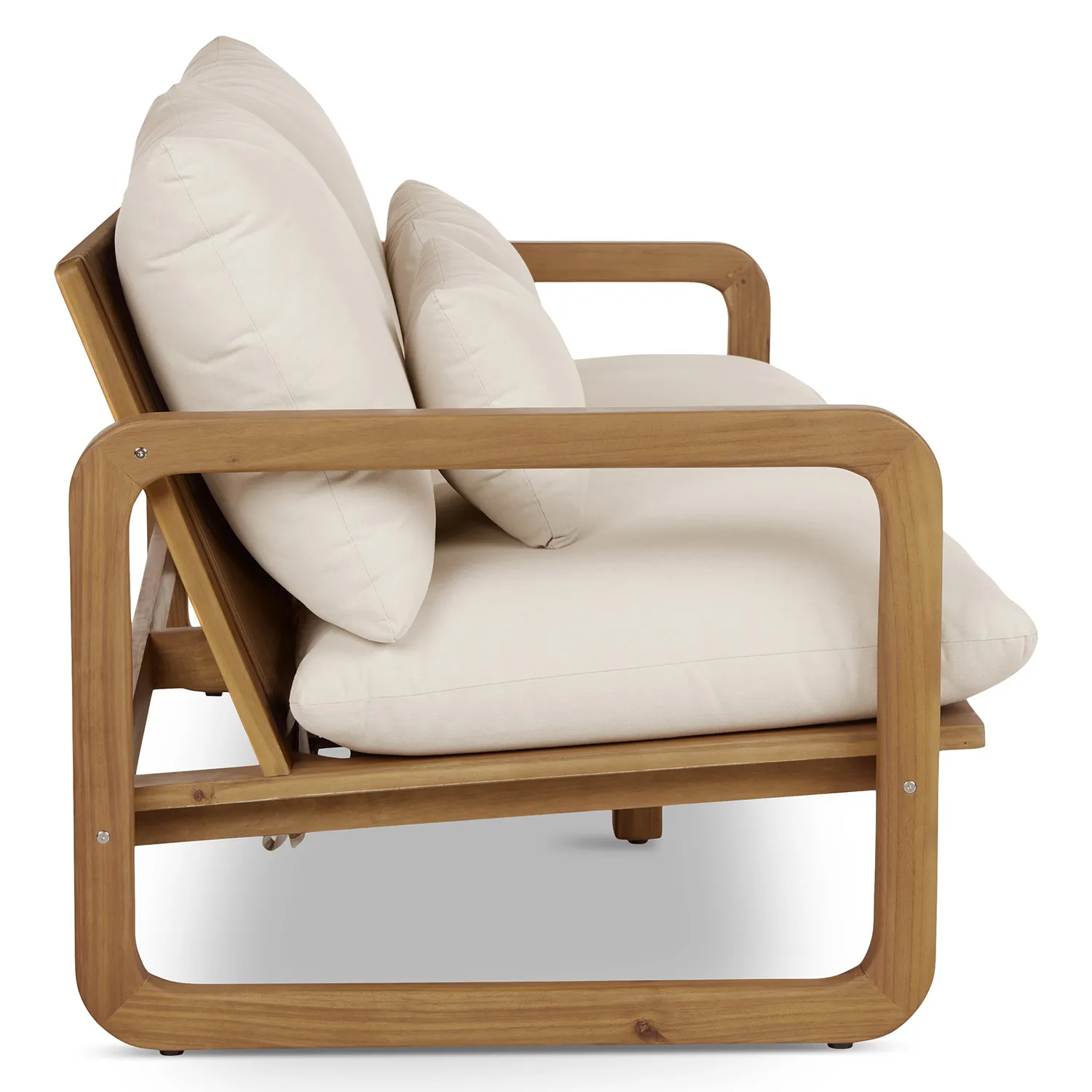 Laholm 70_ Outdoor Loveseat - Dravite Ivory - Image 7