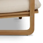 Laholm 88_ Outdoor Sofa - Dravite Ivory