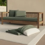 Palmera Outdoor Sofa Cushion Cover Set - Dravite Green