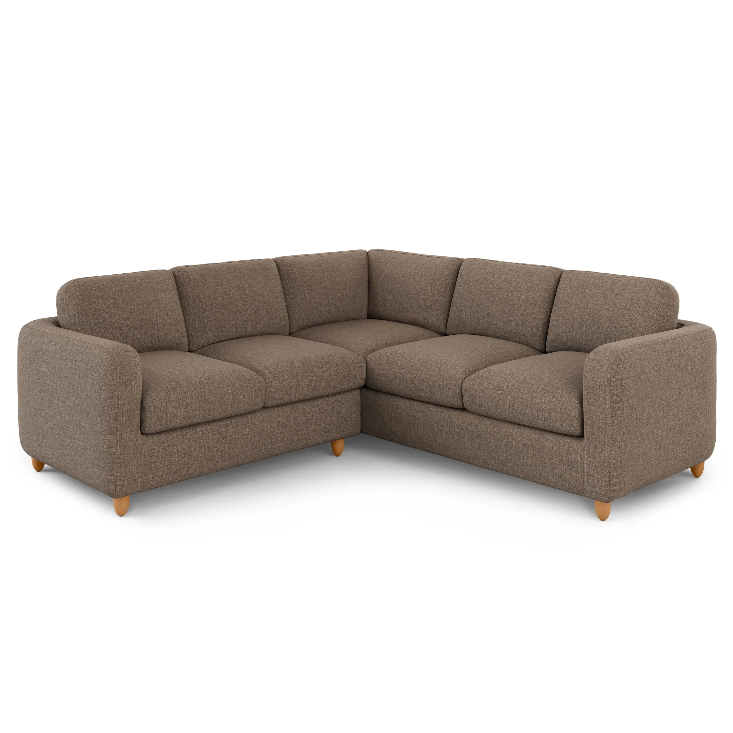 Vati 92_ Corner Sectional - Honey Oak and Buckler Brown - Image 8