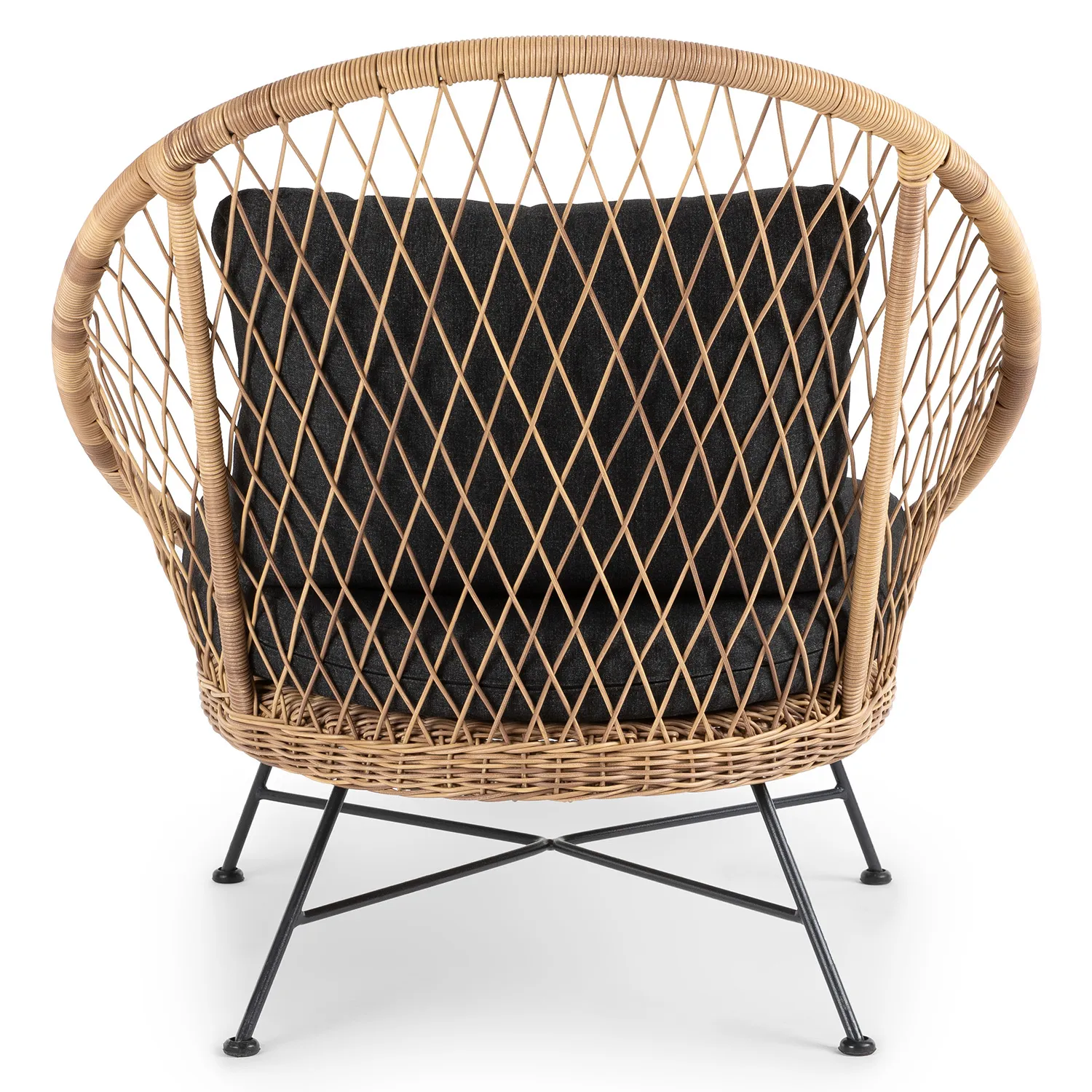 Aeri 37_ Outdoor Lounge Chair - Slate Gray - Image 14