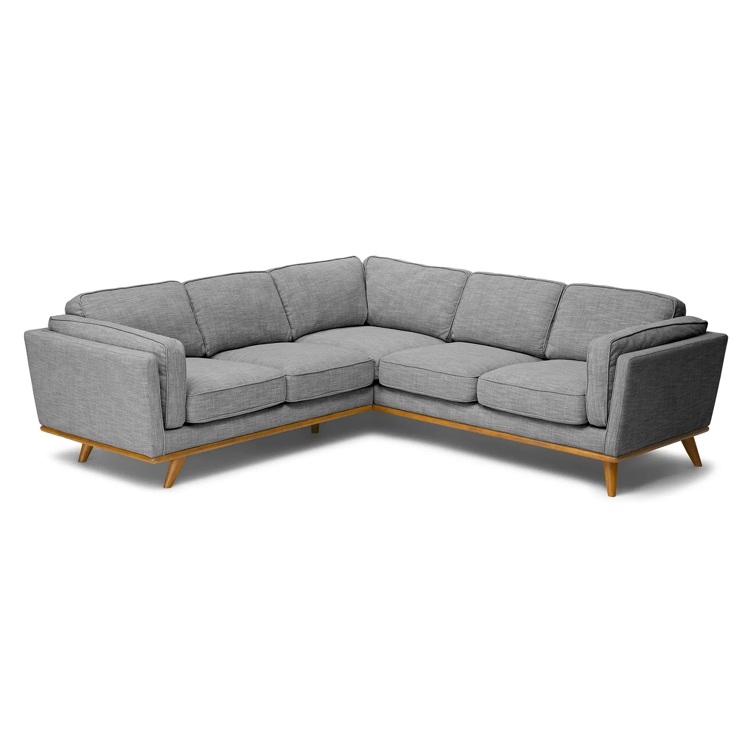 Timber 93_ Corner Sectional - Pebble Gray - Image 2