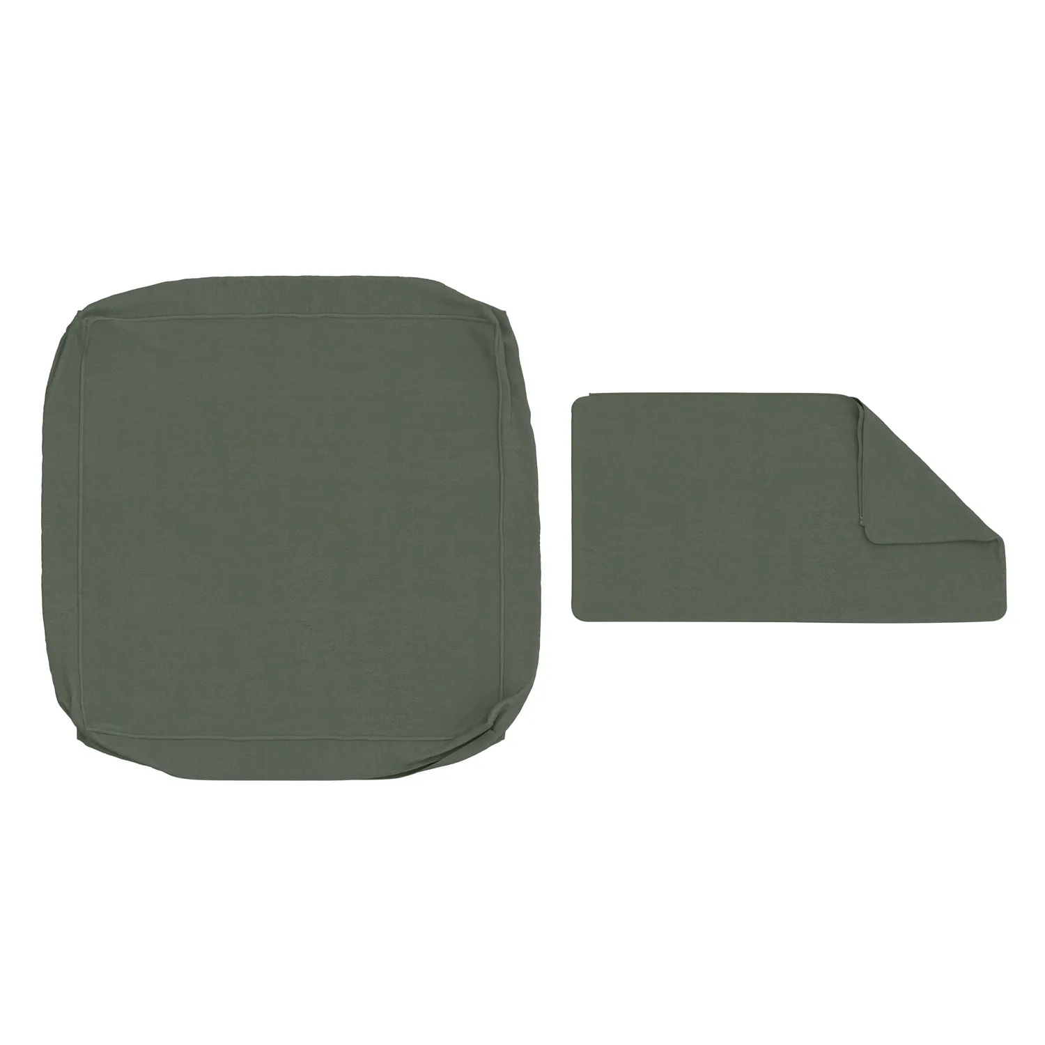 Callais Outdoor Lounge Chair Cushion Cover Set - Dravite Green - Image 6