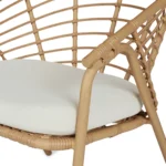 Dalarna 25_ Outdoor Lounge Chair - Dravite Ivory