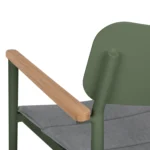 Elan Outdoor Stackable Dining Chair - Green