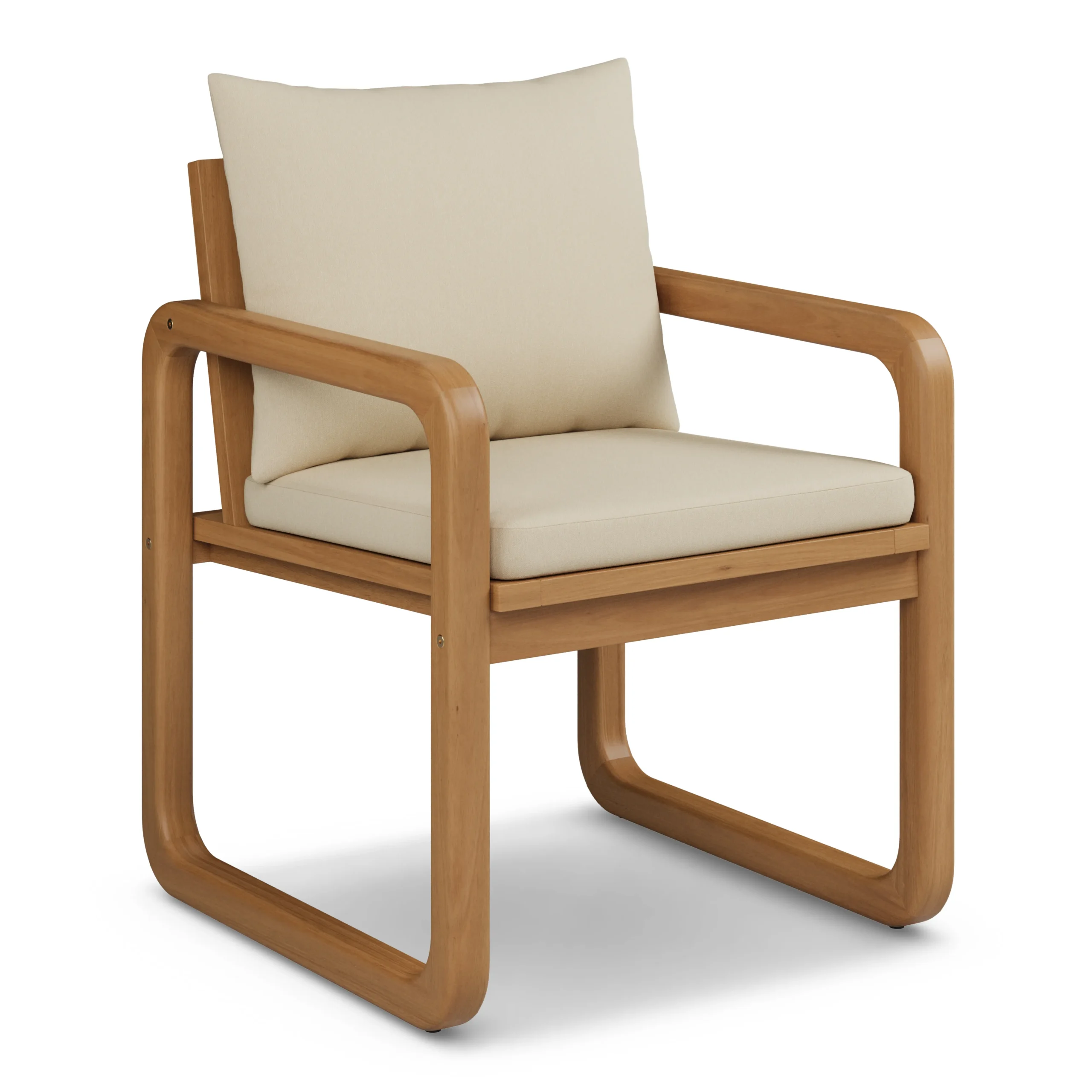 Laholm Outdoor Dining Chair - Dravite Ivory - Image 9