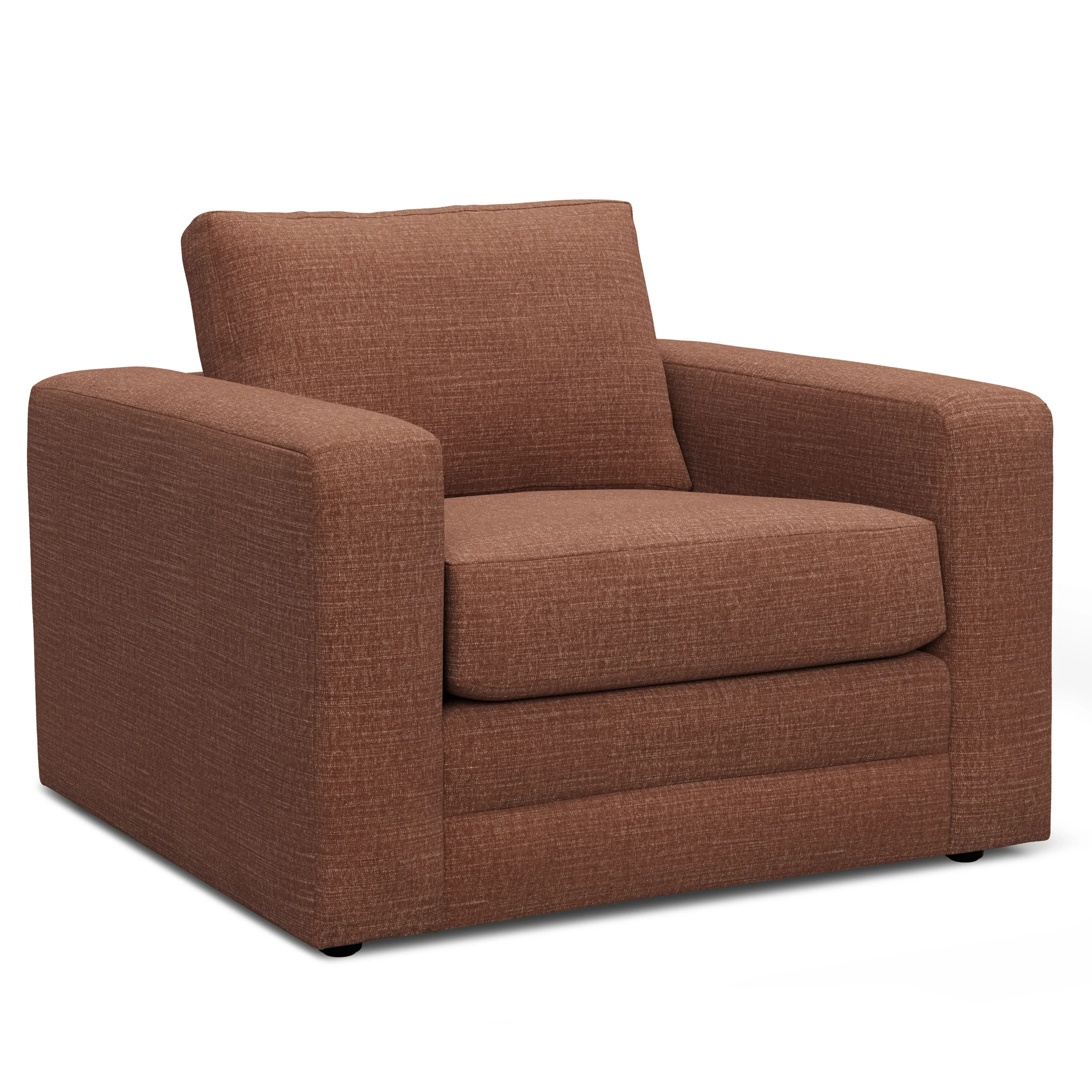 Riley 42_ Lounge Chair - Napa Rust - Image 11