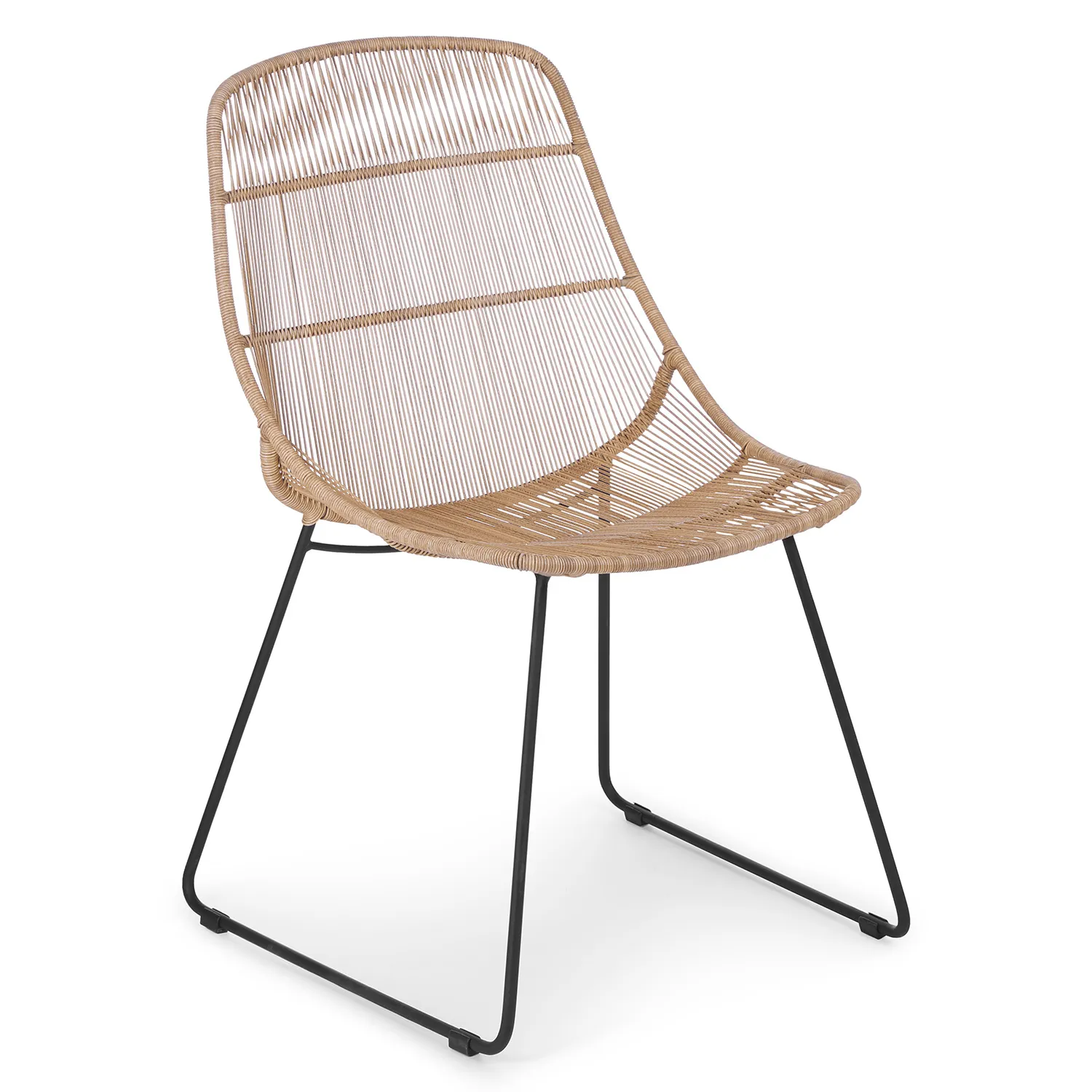 Selka Outdoor Dining Chair - Natural - Image 5