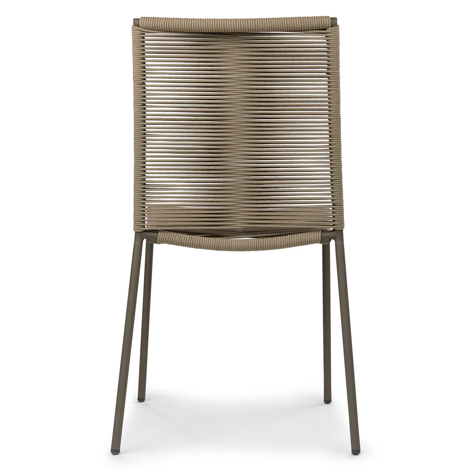 Zina Outdoor Stackable Dining Chair - Grove Green - Image 11