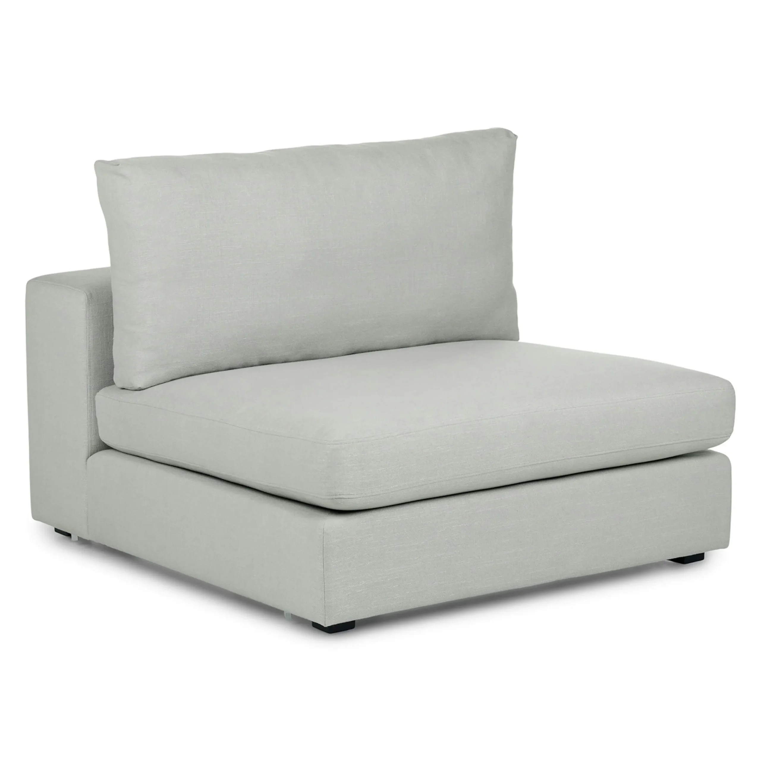 Beta 39.5_ Armless Chair Module - Welsh Gray - Image 10