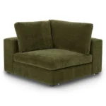 Beta 45_ Corner Chair Module - Cypress Green