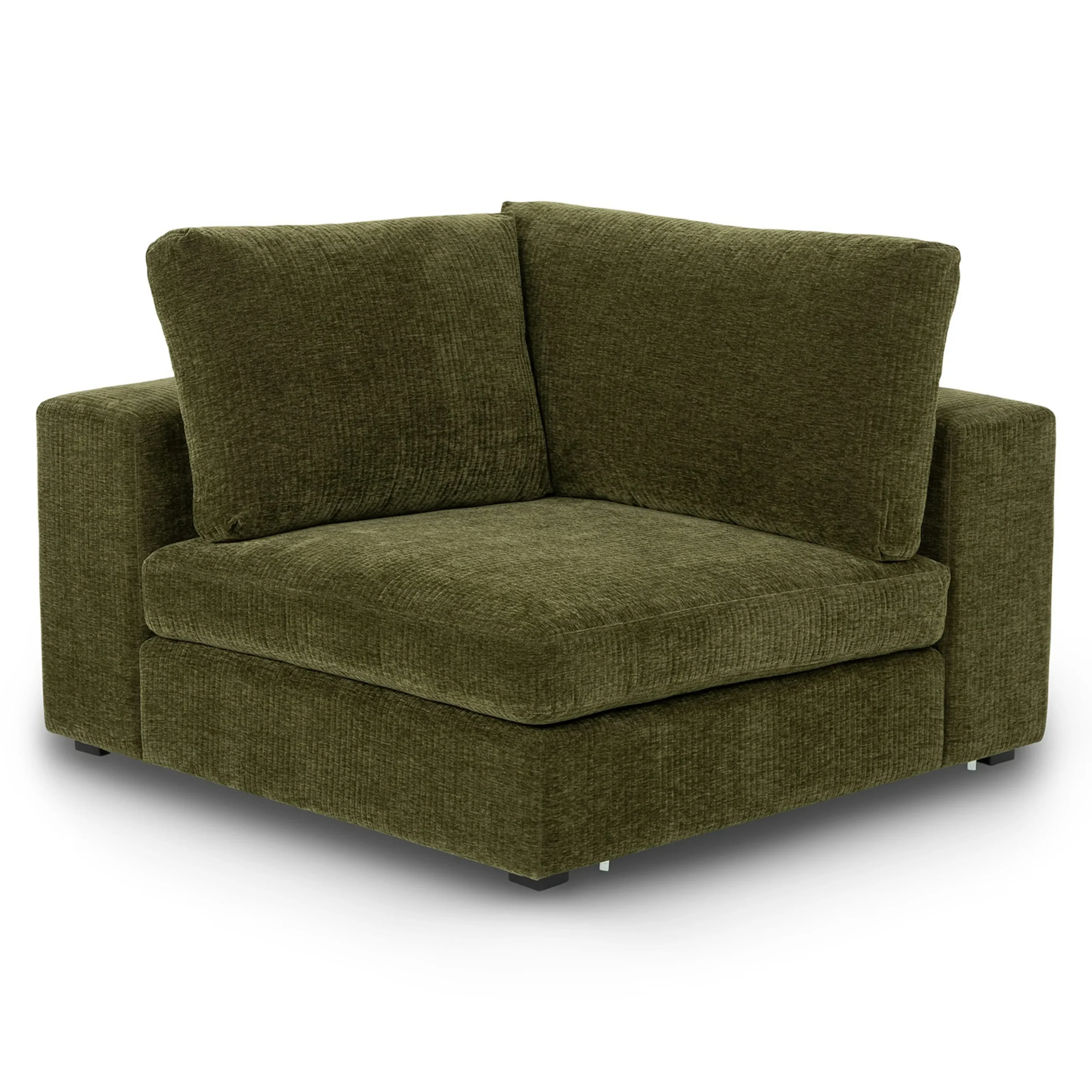 Beta 45_ Corner Chair Module - Cypress Green - Image 11