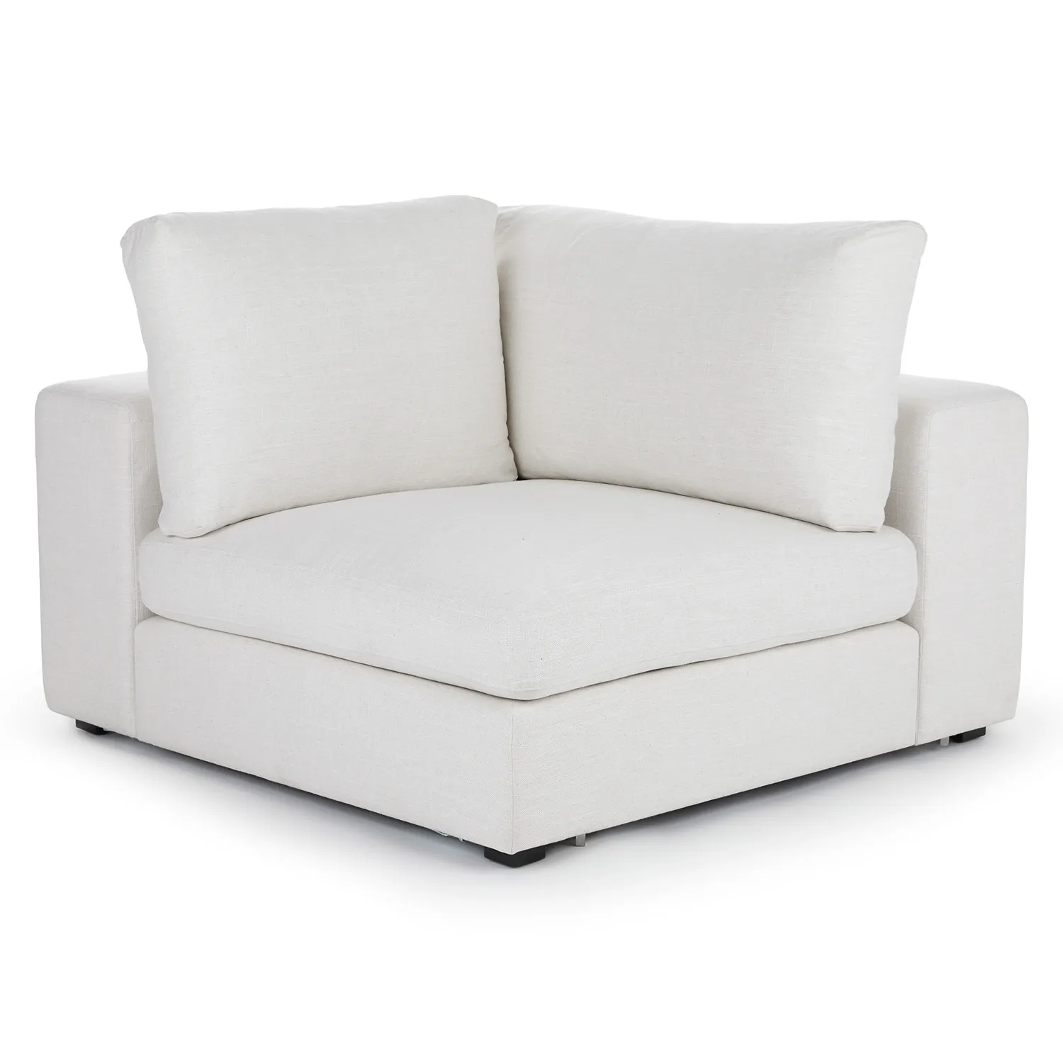 Beta 45_ Corner Chair Module - Quartz White - Image 11