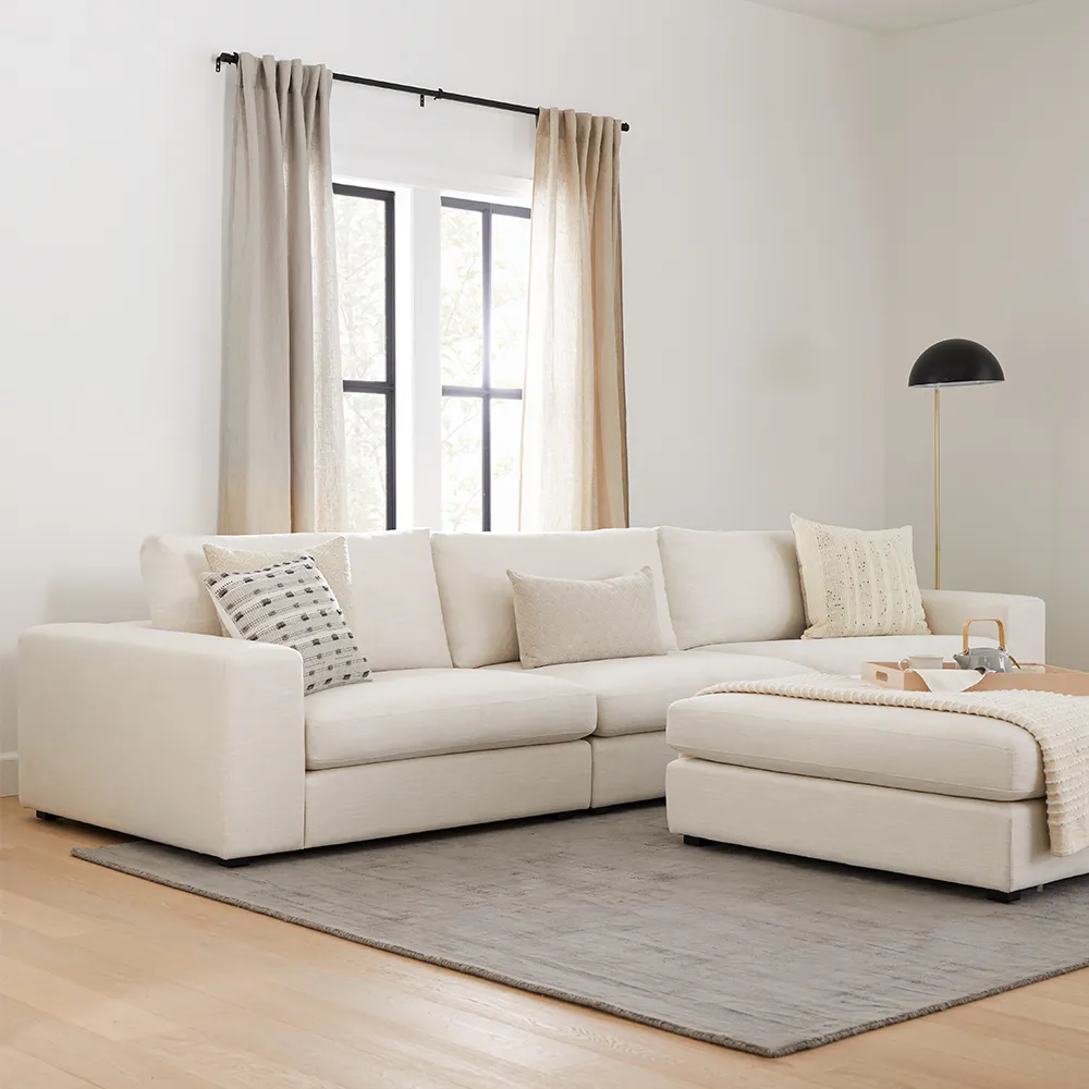 Beta 49_ Left Arm Chair Module - Quartz White - Image 11