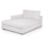 Beta 49_ Left Chaise Module - Quartz White