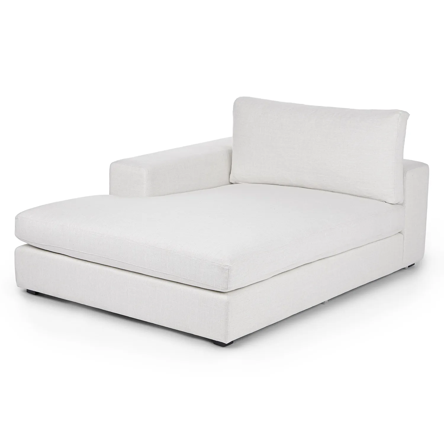 Beta 49_ Left Chaise Module - Quartz White - Image 5