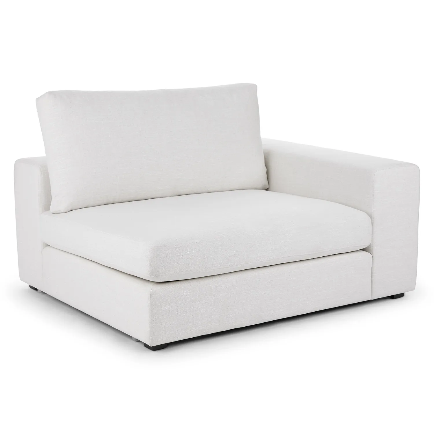 Beta 49_ Right Arm Chair Module - Quartz White - Image 5