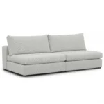 Beta 79_ Armless Modular Sofa - Welsh Gray