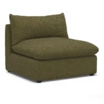 Leigh 39.5_ Armless Chair Module - Napa Moss