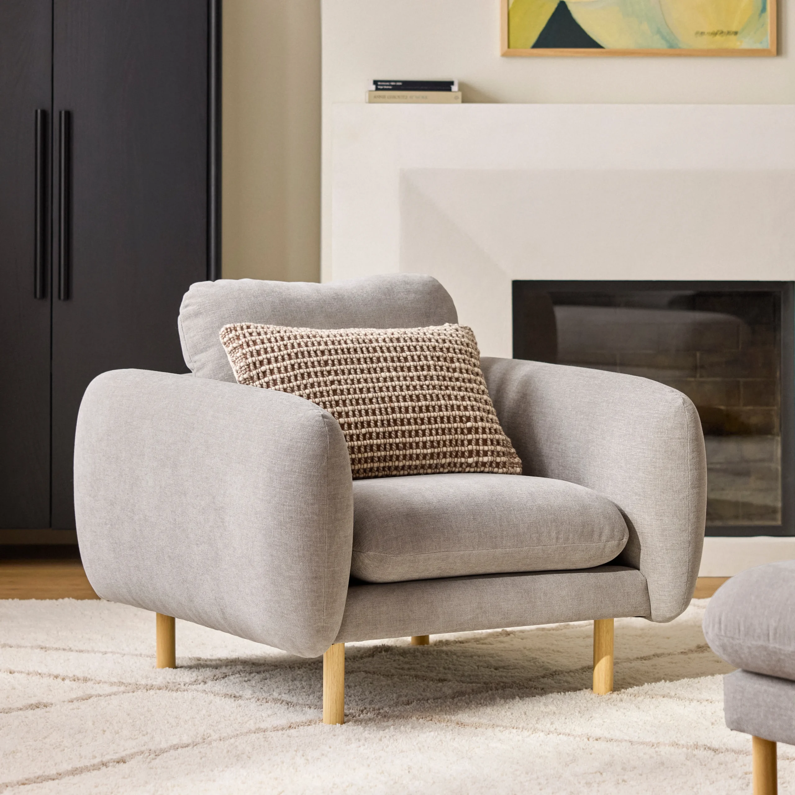Sanders 37_ Lounge Chair - Hestia Gray - Image 14