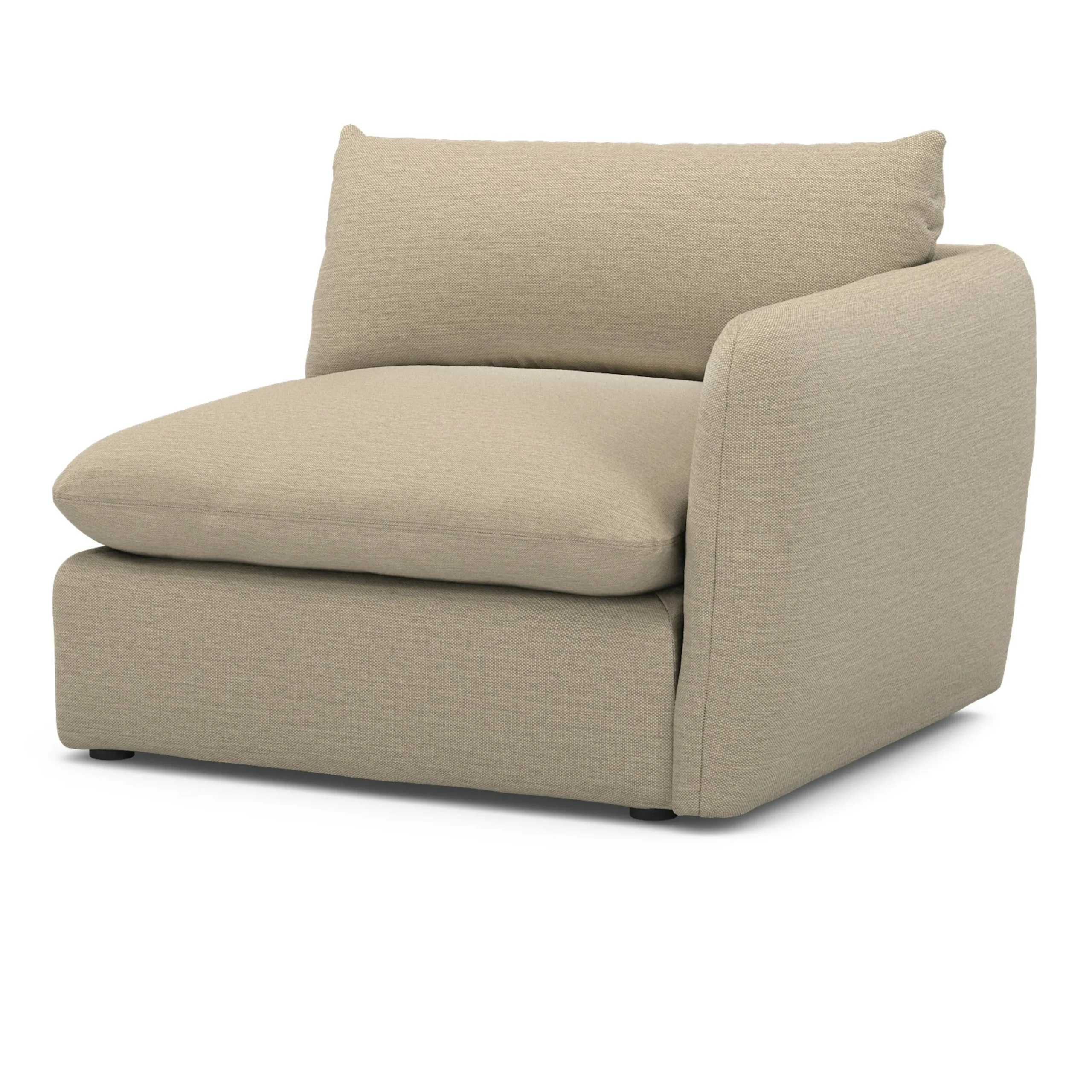 Leigh 46_ Right Arm Module - Silver Taupe - Image 7