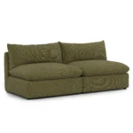 Leigh 79_ Armless Modular Sofa - Napa Moss