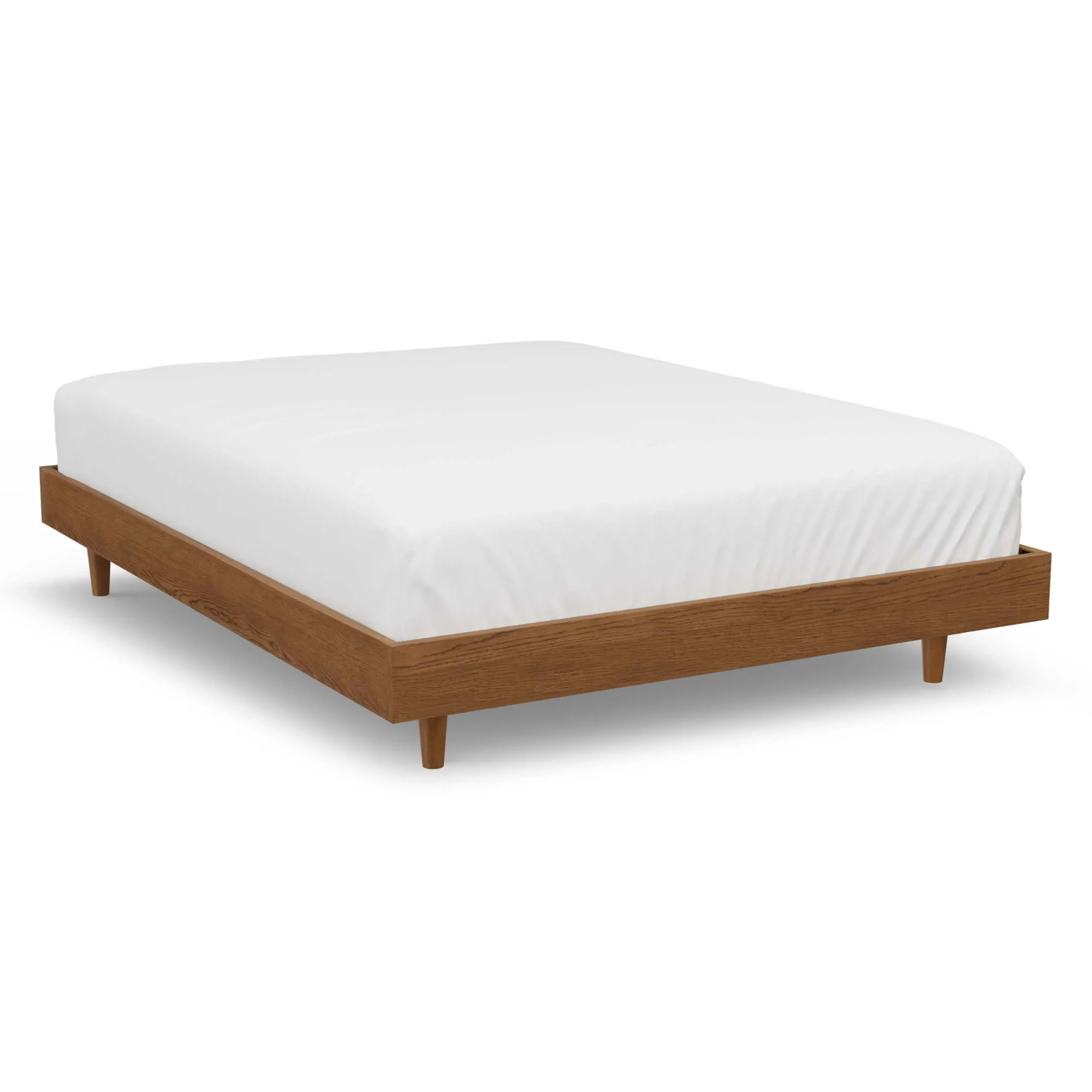 Basi Full Bed Frame - Smoked Oak - Image 4