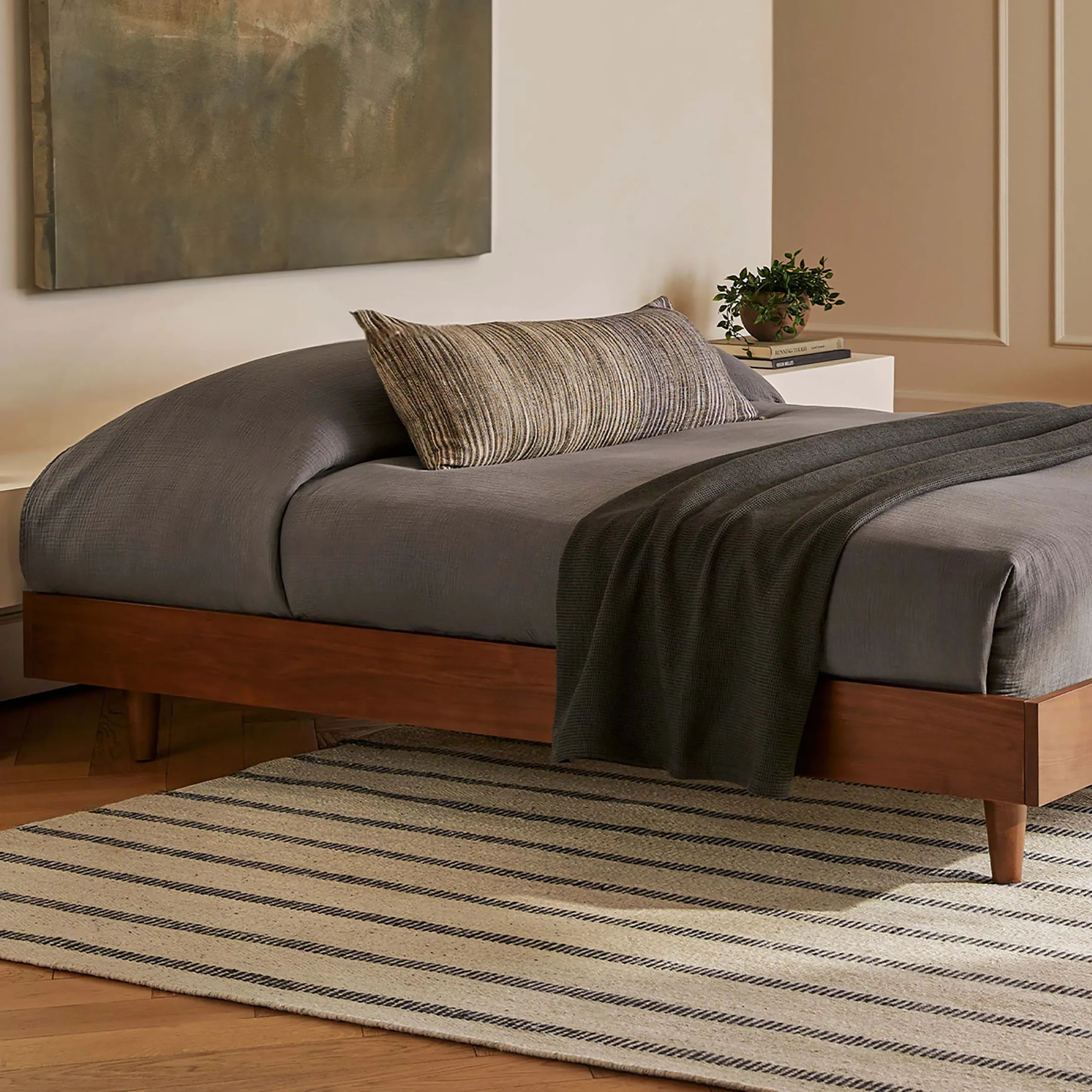 Basi Full Bed Frame - Walnut - Image 9