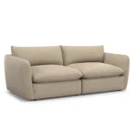 Leigh 92_ Modular Sofa - Silver Taupe