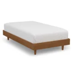 Basi Twin Bed Frame - Smoked Oak