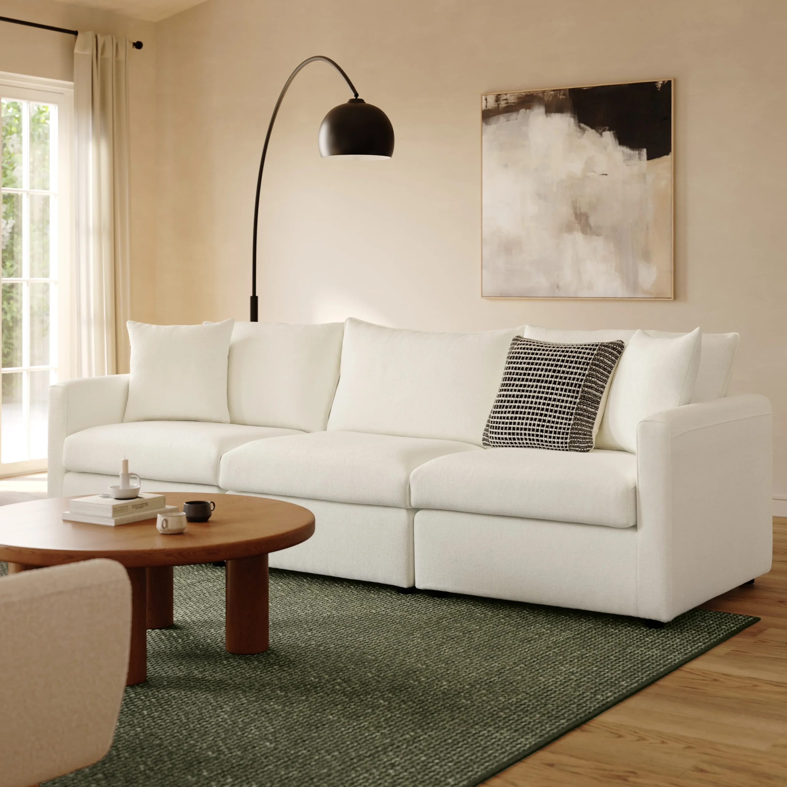 Lenae 32_ Armless Chair Module - Savoy Ivory - Image 11
