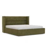 Calabri King Upholstered Bed - Napa Moss