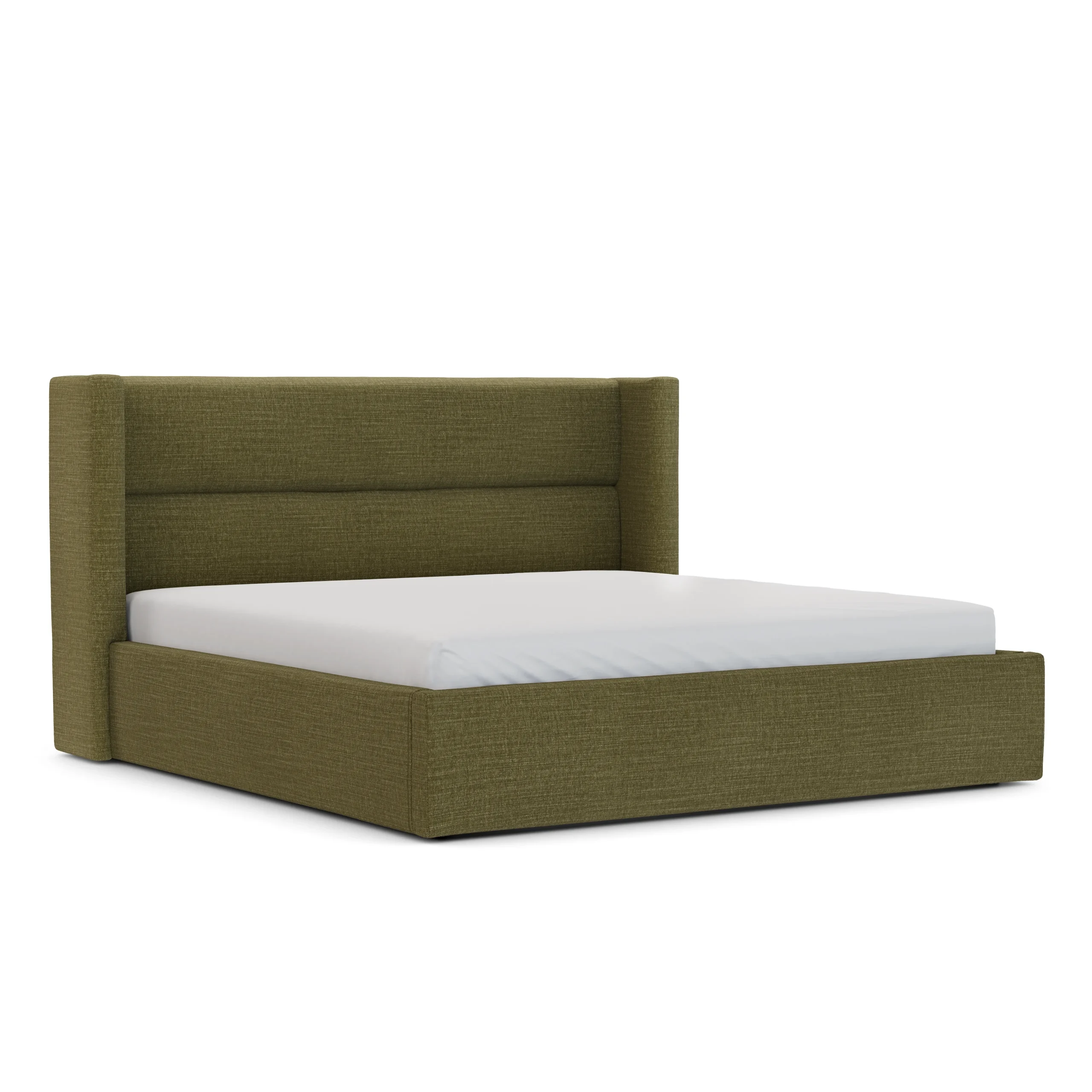 Calabri King Upholstered Bed - Napa Moss - Image 7