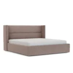 Calabri King Upholstered Bed - Napa Quartz