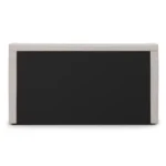 Calabri King Upholstered Bed - Napa White