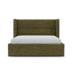 Calabri Queen Upholstered Bed - Napa Moss