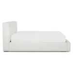 Cigar King Upholstered Storage Bed - Ankara Ivory