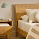 Cooper Queen Low Profile Bed - Natural Oak