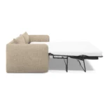 Leigh 86_ Sofa Bed - Silver Taupe
