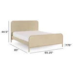 Faydra Queen Bed - Natural Ash