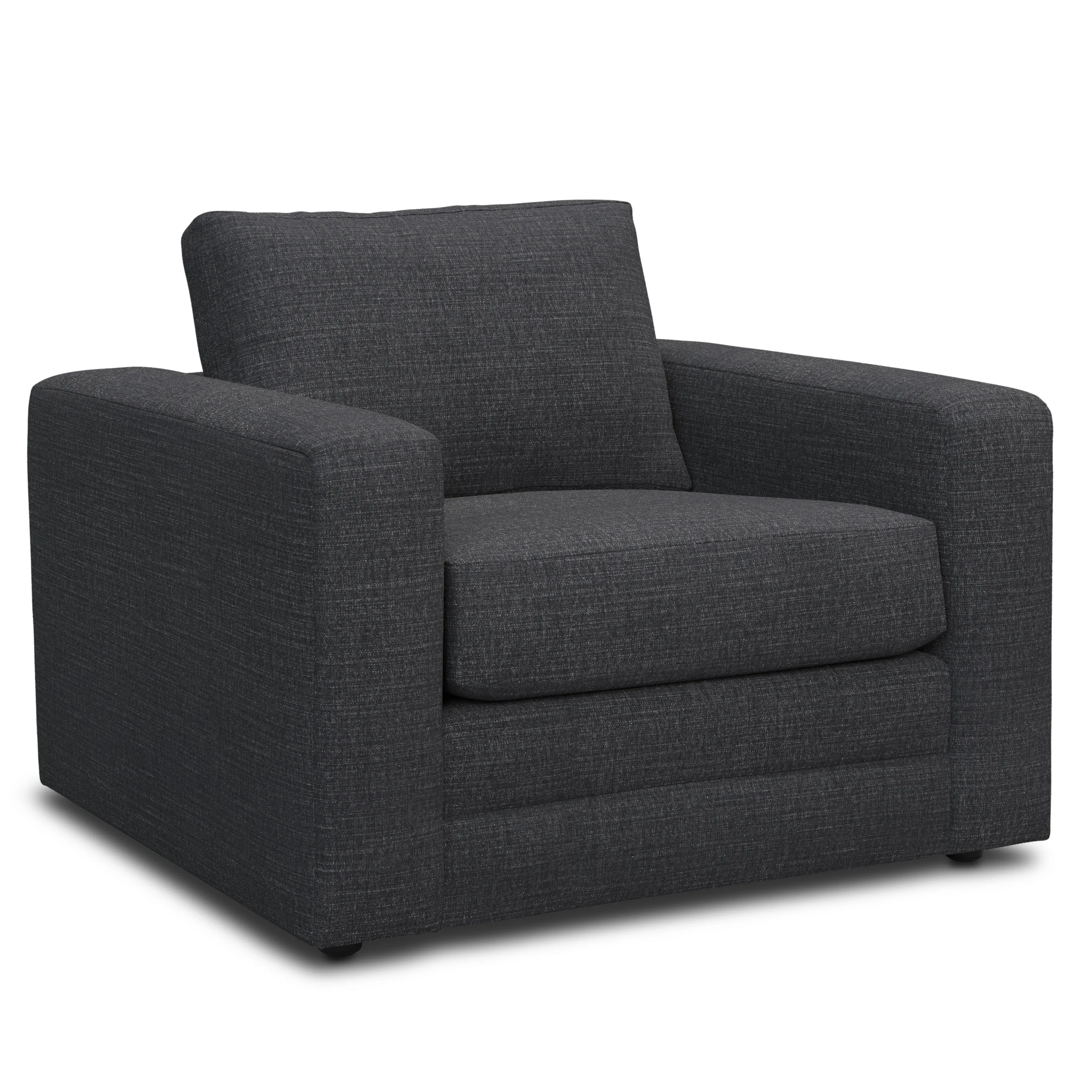 Riley 42_ Lounge Chair - Napa Charcoal - Image 10