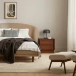 Kayra Queen Upholstered Bed - Lunaria Sandstone Bouclé
