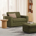 Riley 57.5_ Sleeper Chair - Napa Moss