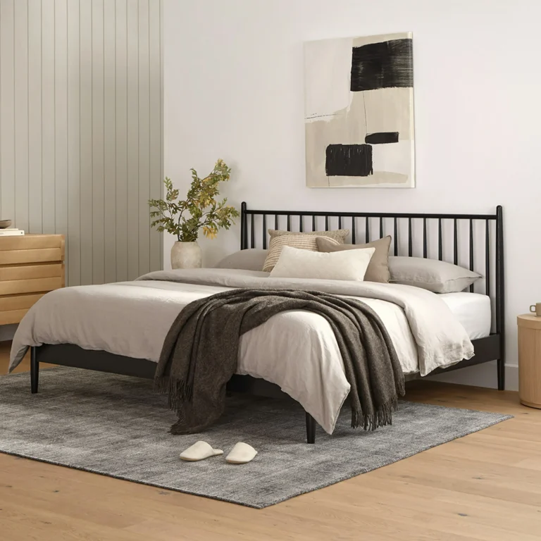 Lenia King Bed - Black